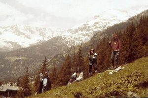 Paul, Rui, Luciano e Sergio - Mutantes na Itália, 1977