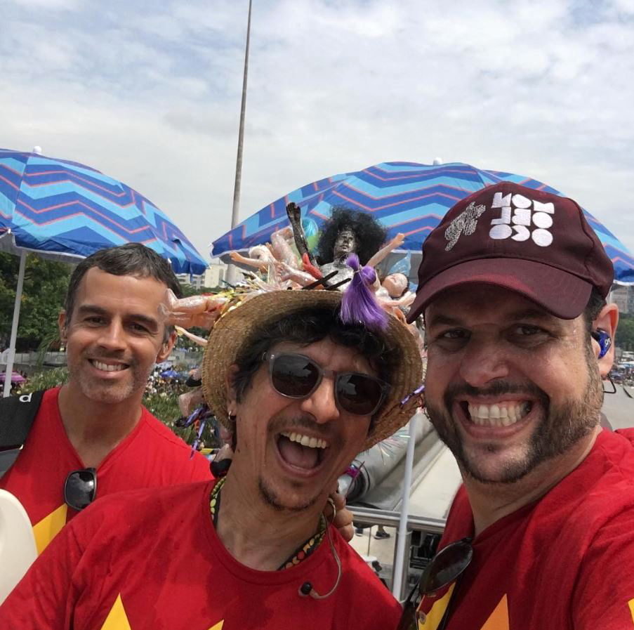 Pedro Quental com Monobloco